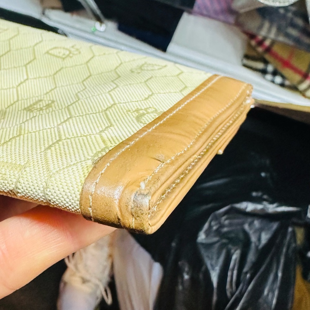 Christian dior vintage wallet Brown and Tan color - Picture 10 of 10